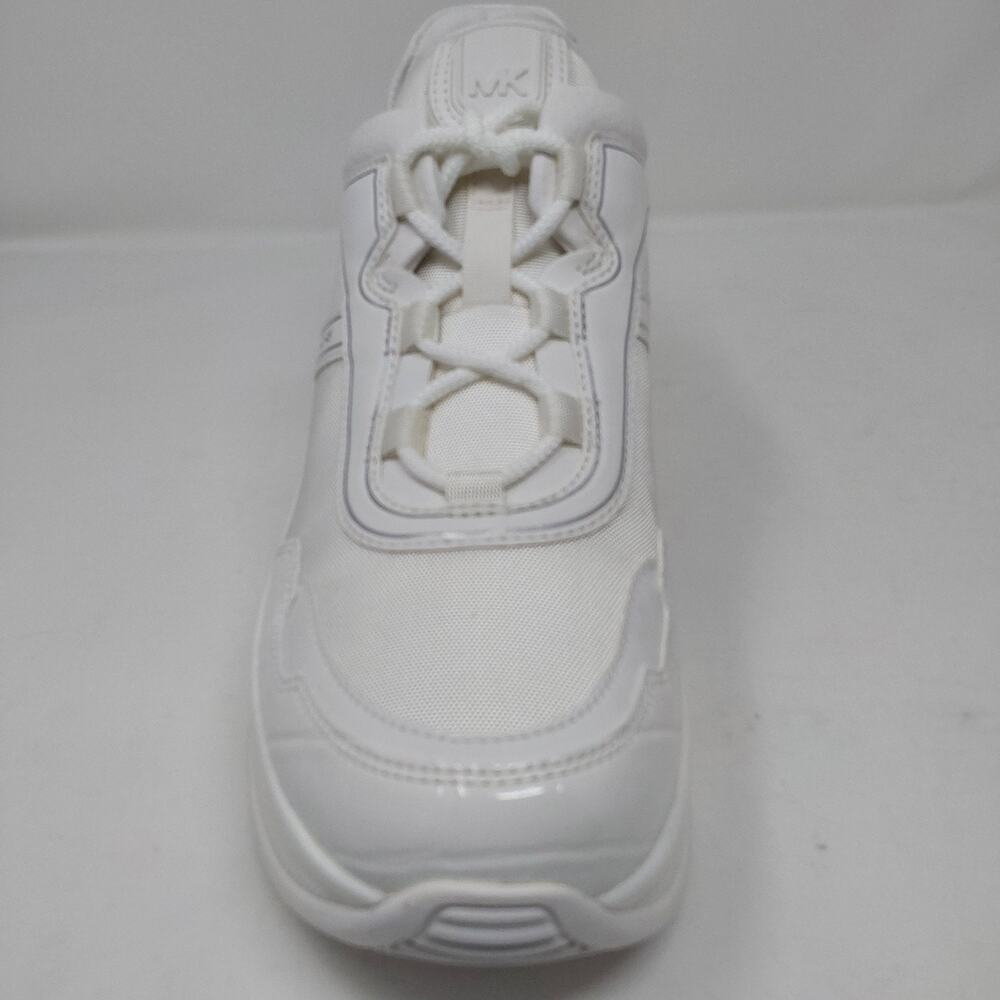 Michael Kors Olympia Trainer Optic White Chunky Sneakers Womens 10 49F4OLFS1D - Picture 6 of 16